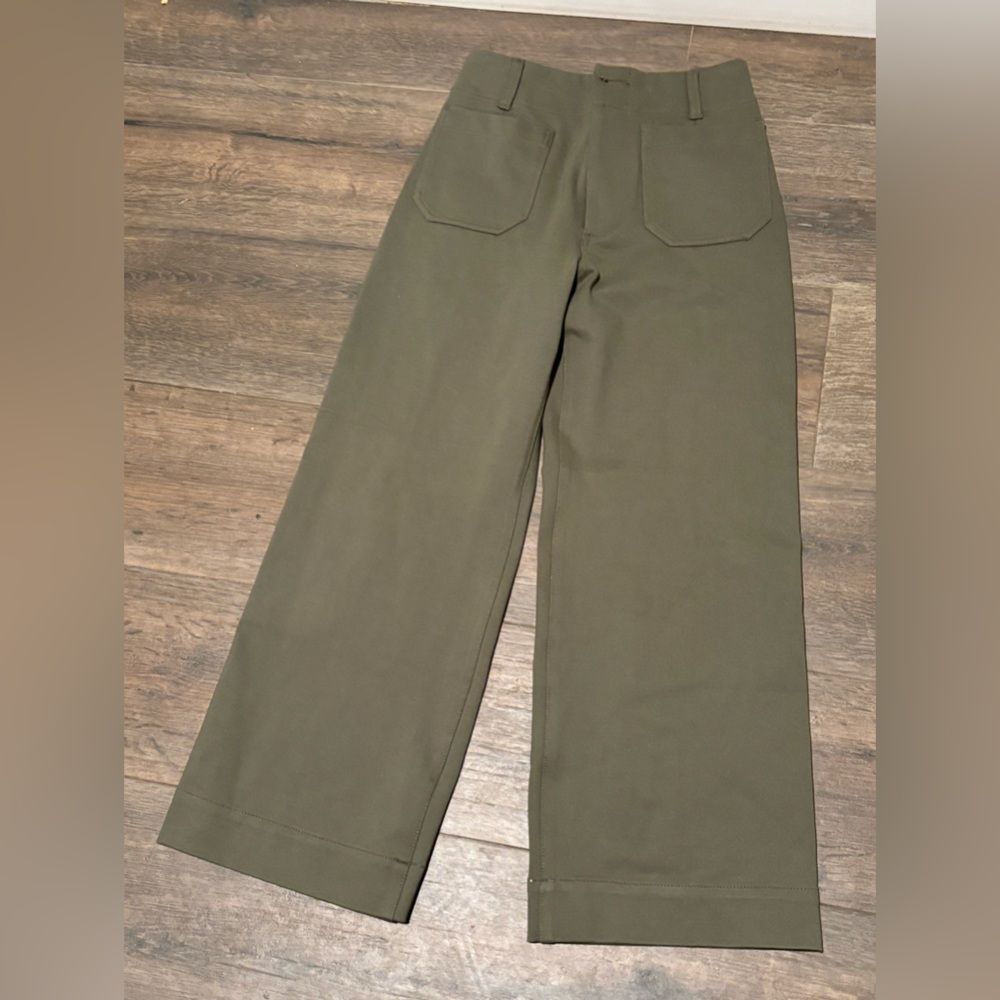 Anthropologie The Colette Cropped Wide-Leg Pants by Maeve